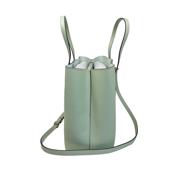 Kate Spade Harper Satchel Refined Grain Olive Leather Crossbody Bag WKR00064 - Picture 3 of 6